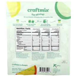 Craftmix, Margarita, ассорти вкусов, 12 пакетиков по 68 г (2,4 унции)