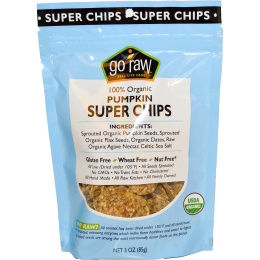 Go Raw, Органические чипсы, тыква, 3 унции (85 г)