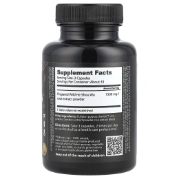 Dragon Herbs, He Shou Wu, 450 мг, 100 капсул