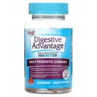 Schiff, Digestive Advantage, Daily Probiotic Gummies, Strawberry, 60 Gummies