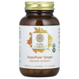 Pure Synergy, SuperPure Ginger, 60 капсул