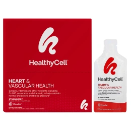 HealthyCell, Heart & Vascular Health, клубника, 30 гелевых пакетиков по 25 мл (0,84 жидк. Унции)