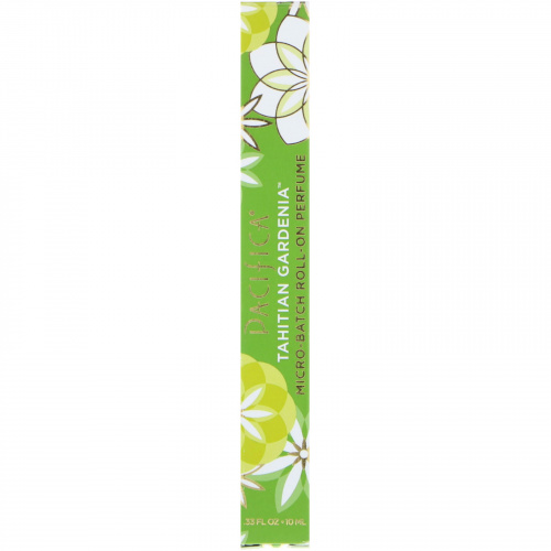 Pacifica, Micro-Batch Roll-On Perfume, Tahitian Gardenia, .33 fl oz (10 ml)