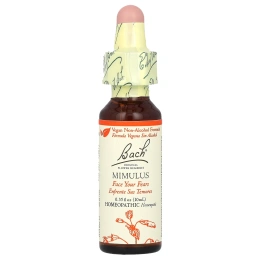 Bach, Original Flower Remedies, мимулус, 10 мл (0,35 жидк. унции)