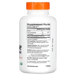 Doctor's Best, D-рибоза с рибозой BioEnergy, 850 мг, 120 растительных капсул (170 мг в 1 капсуле)