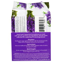 Petal Fresh, Botanicals, Успокаивающие и Исцеляющие Салфетки, Лаванда и Розмарин, 30 Влажных Салфеток