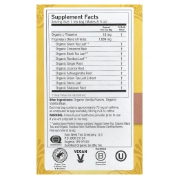 Yogi Tea, Perfect Energy®, ваниль, 16 чайных пакетиков, 32 г (1,12 унции)