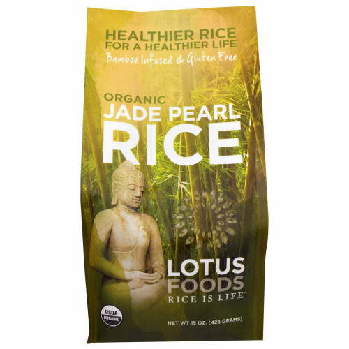 Lotus Foods, Органический джейд жемчужный рис 15 унции (426 г)