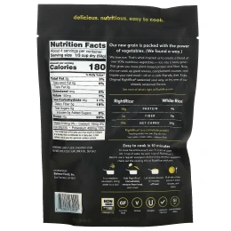 Rightrice, Из овощей, оригинальный продукт, 198 г (7 унций)