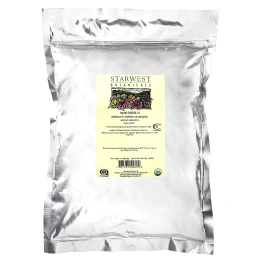 Starwest Botanicals, органические цветы гибискуса, нарезанные и просеянные, 453,6 г (1 фунт)