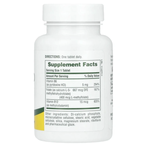 NaturesPlus, фолиевая кислота, 90 таблеток в виде сердечек