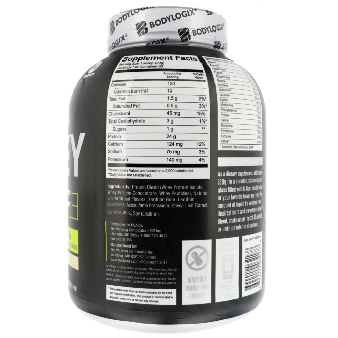 Bodylogix, Ultra Whey, French Vanilla, 4lb (1.8 kg)