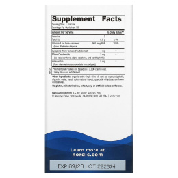 Nordic Naturals, Витамин A + каротиноиды, 30 мягких таблеток