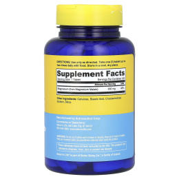 Nature's Life, Малат магния, 1,300 мг, 100  таблеток