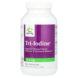 EuroPharma, Terry Naturally, Terry Naturally, Tri-Iodine, 12,5 мг, 180 капсул