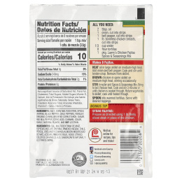 Lawry's, Куриная фахитас, смесь специй и приправ, 28,3 г (1 унция)