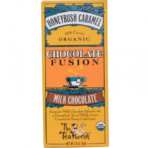 The Tea Room, Шоколадный напиток Chocolate Fusion с молочным шоколадом, ханибушем и карамелью, 1.8 унций (51 г)