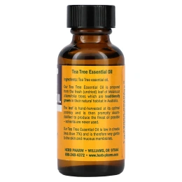 Herb Pharm, Масло Чайного Дерева 1 жидких унции (29.6 мл)