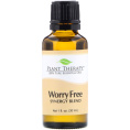 Plant Therapy, 100% Pure Essential Oil, Worry Free, Synergy Blend, 1 fl oz (30 ml)