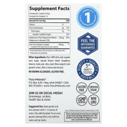 Trace Minerals Research, Mag Pak To Go, Магний в виде порошка, Вкус цитруса и малины, 350 мг, 15 пакетов, 0,17 унц.(4,8 г) каждый