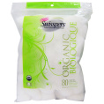 Swisspers (Organic Essentials), Ватные шарики тройного размера, 80 штук