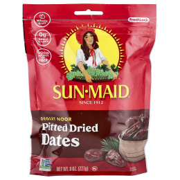 Sun-Maid, Deglet Noor, сушеные финики без косточек, 227 г (8 унций)