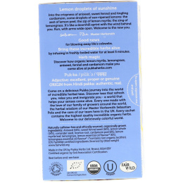 Pukka Herbs, Детокс с лимонным травяным чаем, без кофеина, 20 пакетиков травяного чая, 1,41 унц. (40 г)