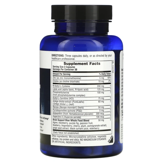 NaturesPlus, Brainceutix, стимулятор, 90 капсул