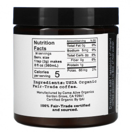 LA Republica, Растворимый кофе, смесь органической арабики и робусто, 71 г (2,05 унции)