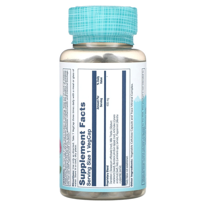 Solaray, Печеночная смесь SP-13, 100 растительных капсул