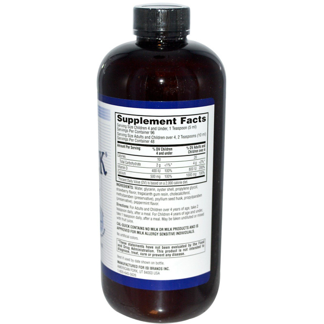 Twinlab, Быстрый кальций, 16 жидких унций (480 мл)