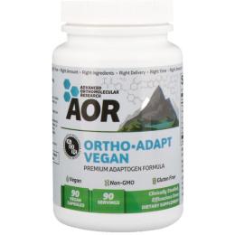 Advanced Orthomolecular Research AOR, Ortho Adapt Vegan, 90 веганских капсул
