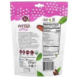 Let's Date, Органические финики без косточек, 227 г (8 унций)