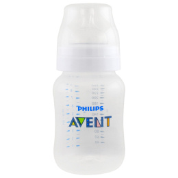 Philips Avent, Антиколиковая бутылочка, от 1 месяца, 1 бутылочка, 9 унций (260 мл)