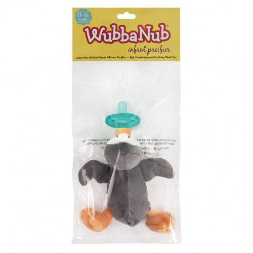 WubbaNub, Соска-пустышка, для детей от 0 до 6 месяцев, пингвиненок, 1 соска