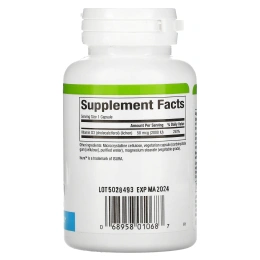 Natural Factors, Vegan Vitamin D3, 50 mcg, 2000 МЕ, 90 Vegetarian Capsules