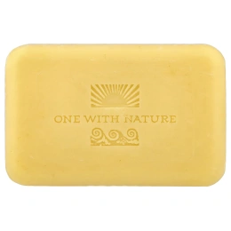 One with Nature, кусковое мыло с минералами Мертвого моря, лимон и шалфей, 6 шт. по 198 г (7 унций)