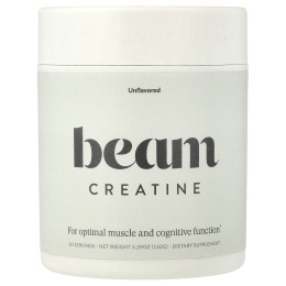 Beam, креатин, без добавок, 150 г (5,29 унции)
