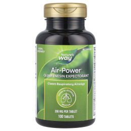 Nature's Way, «Сила воздуха», средство для дыхательных путей, 100 таблеток