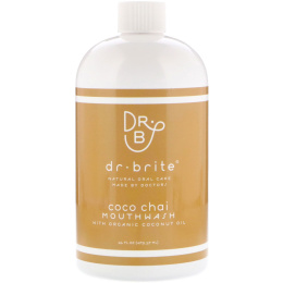 Dr. Brite, Mouthwash with Organic Coconut Oil, Coco Chai , 16 fl oz (473.17 ml)