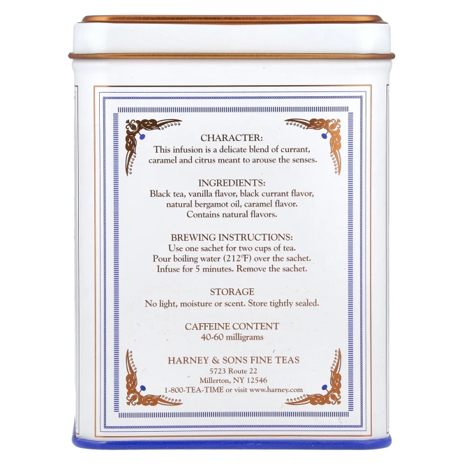 Harney & Sons, Classic Collection, Paris, 20 саше, 40 г (1,4 унции)