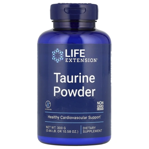 Life Extension, L-таурин, порошок, 10,58 унций (300 г)