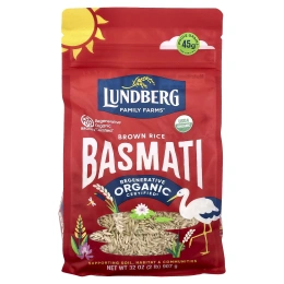 Lundberg, коричневый рис басмати, 907 г (32 унции)