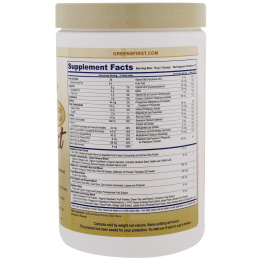 Greens First, для стимуляции, порошок с французской ванилью, 300 г (10,5 унции)