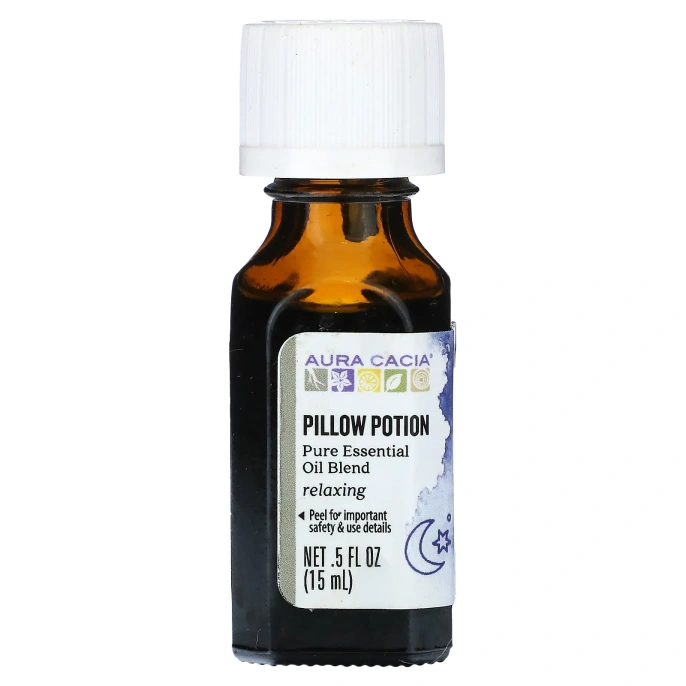 Aura Cacia, Капли на подушку, ,5 жидких унций (15 мл)