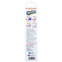 Brush Buddies, Зубная щетка Shopkins, мягкая, 2 шт.