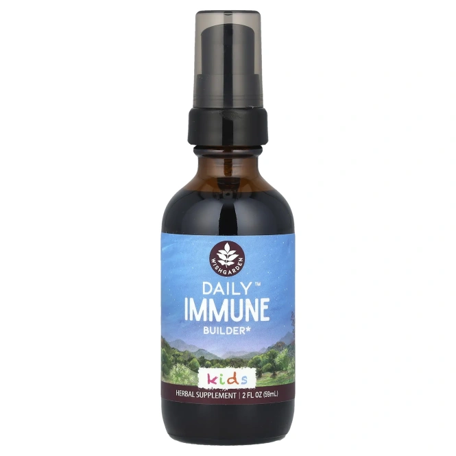 WishGarden Herbs, Kids, Daily ™ Immune Builder, 59 мл (2 жидк. унц.)