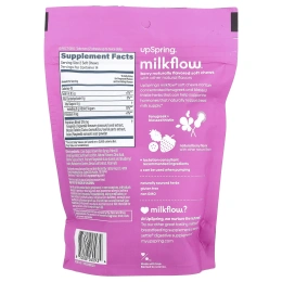 UpSpring, Milkflow® Berry, 28 жевательных таблеток