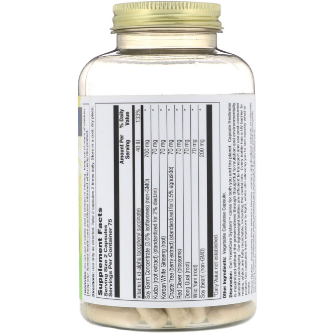 Nature's Herbs, Phyto Estrogen-Power, 150 вегетарианских капсул