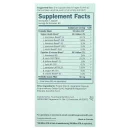 True Grace, One Daily Women's Probiotic, 90 Billion, 60 Vegetarian Capsules